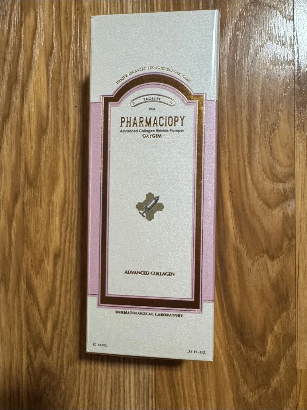 Pharmaciopy Advanced Collagen Wrinkle Plumper Oxygem New Unopened exp 07/29